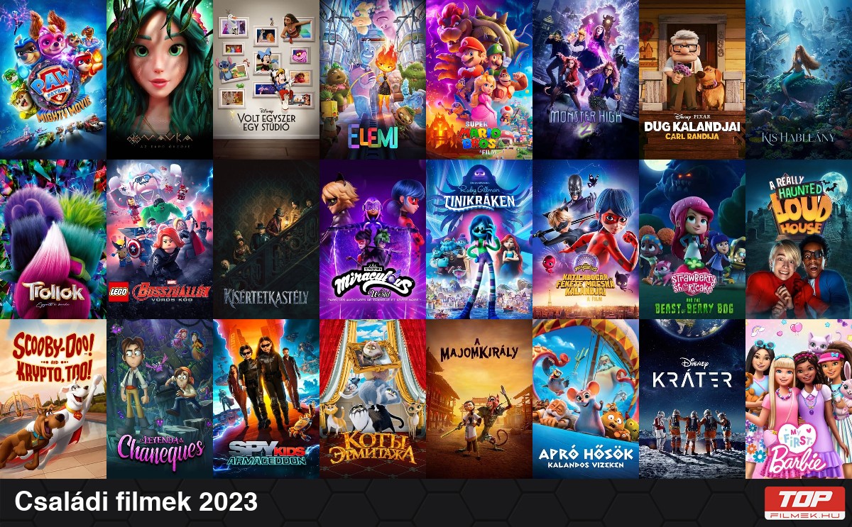 Családi filmek 2023