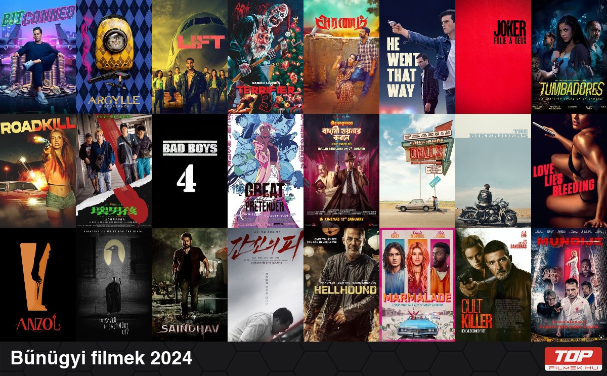 Legjobb krimi filmek 2024 TOP filmek filmek magyarul