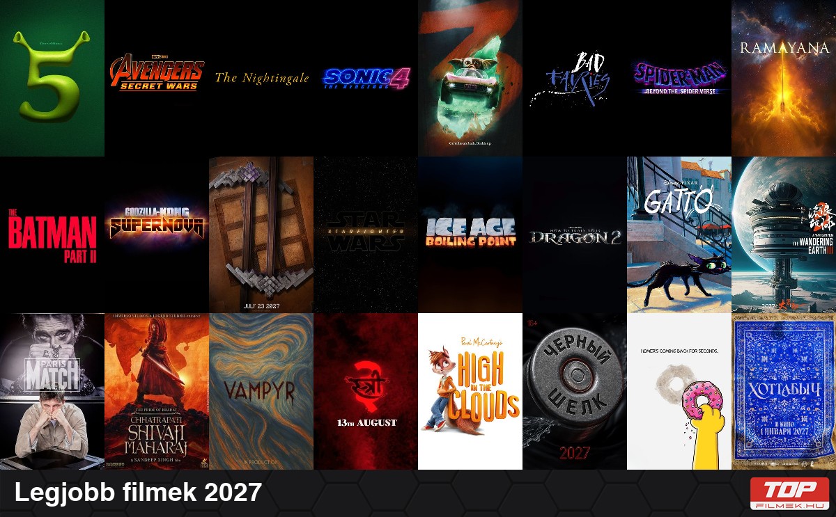 Legjobb filmek 2027