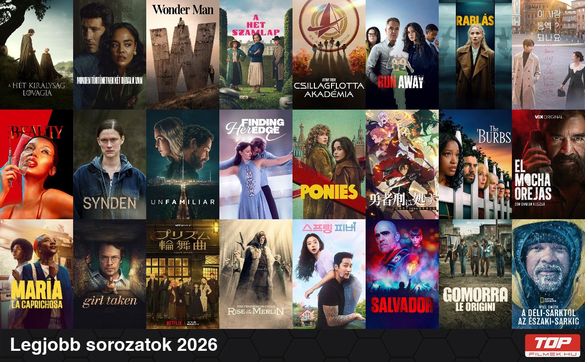 Legjobb sorozatok 2026