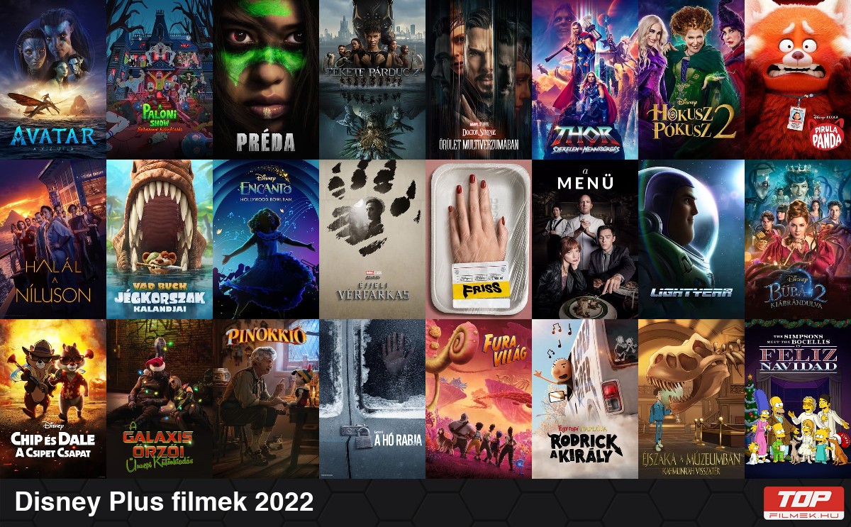TOP Disney Plus filmek 2022 TOP filmek filmek magyarul