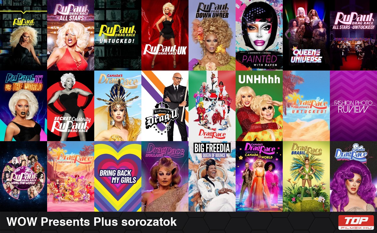 WOW Presents Plus sorozatok