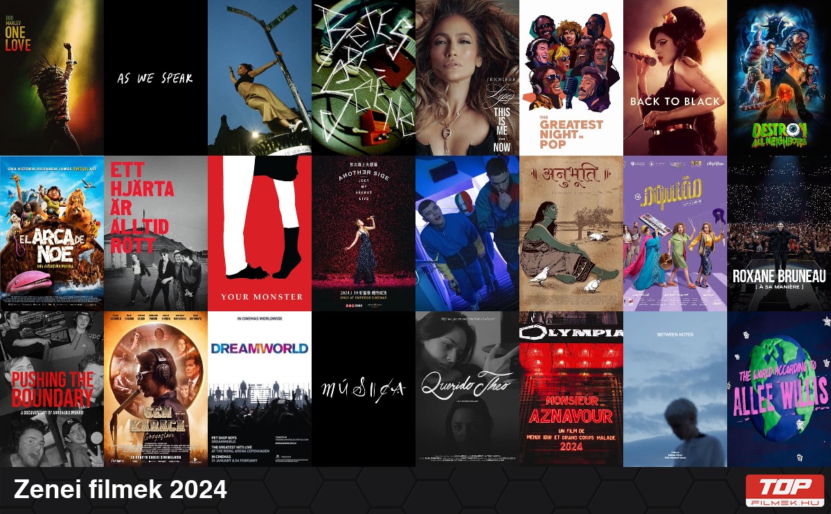 Zenés filmek 2024